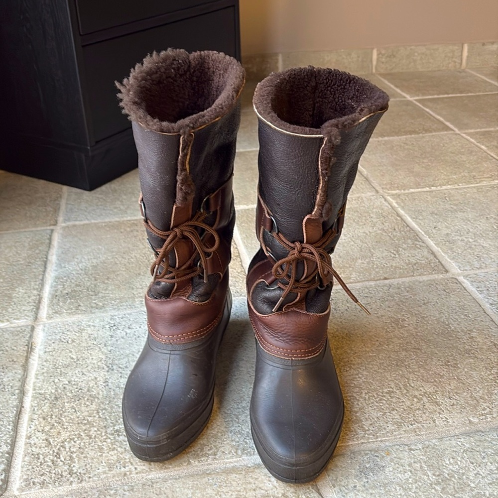 Searle Dark Brown Winter Boots